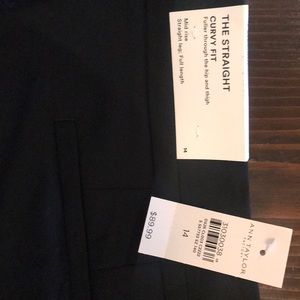 The straight curvy fit Ann Taylor pant